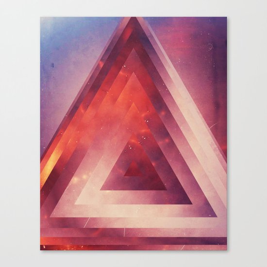 Triangled Too Canvas Print