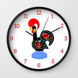 Galo de Barcelos - Barcelos Rooster Wall Clock