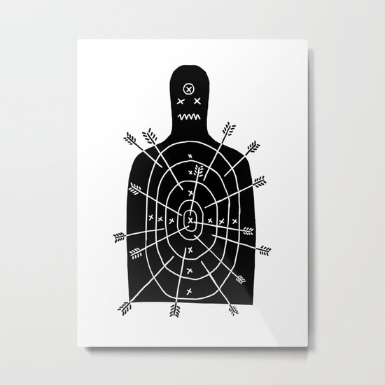 arch arrow Metal Print