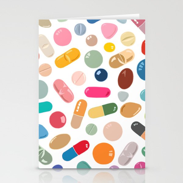 Sunny Pills Stationery Cards