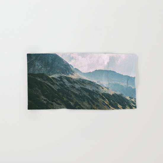 Moody Mountain Hill And Lake Hand & Bath Towel