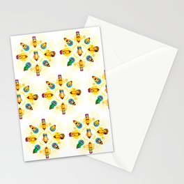 Scribbles Pattern Stationery Cards
