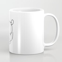 rhino one line - menace Coffee Mug