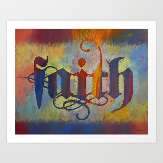 Faith Art Print