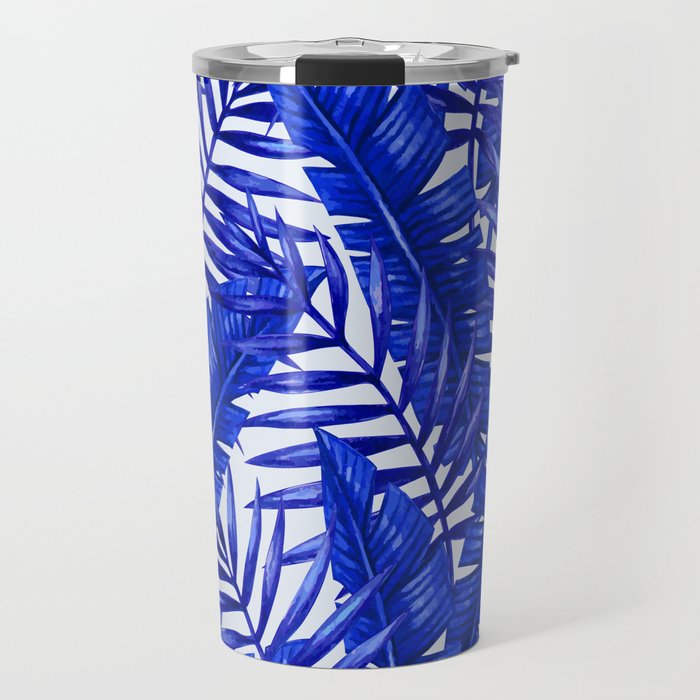 Blue Palm Travel Mug