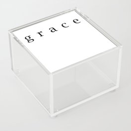 Grace - Bible Verses 1 - Christian - Faith Based - Inspirational - Spiritual, Religious Acrylic Box