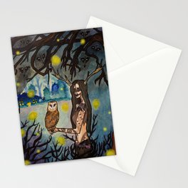 Forest Crone Stationery Cards