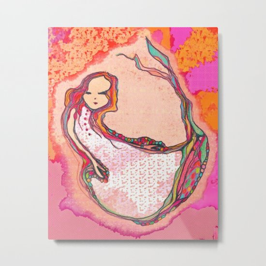 my mermaid Metal Print