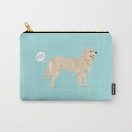 golden retriever funny farting dog breed gifts Carry-All Pouch