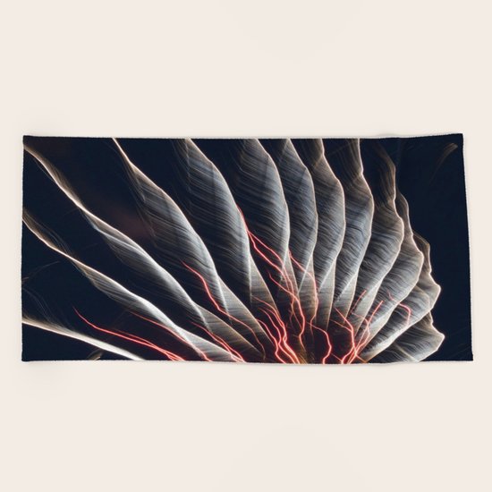 Swirl Lights Beach Towel