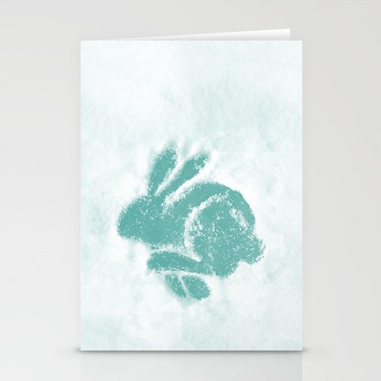 Snowbunny Stationery Cards