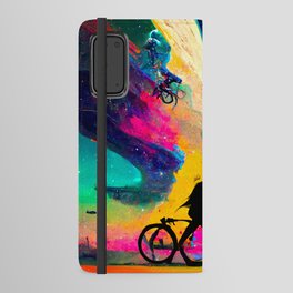 a bicycle in nowhere. Android Wallet Case