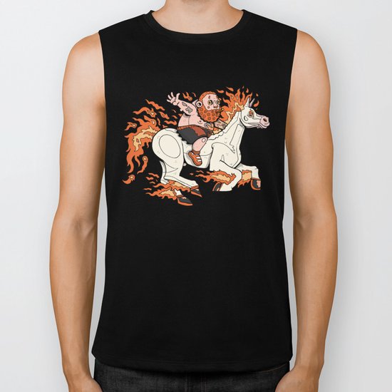 Hold on I'm Coming Biker Tank