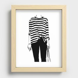 Tucked Recessed Framed Print