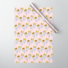 lekker frietjes - pink Wrapping Paper