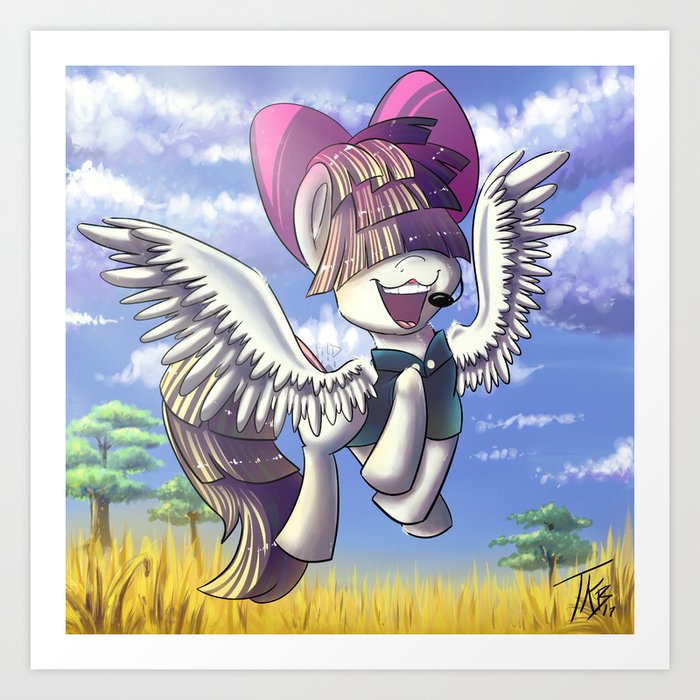 Songbird Serenade Art Print By Tsukibutterflah Society6 A place for fans of songbird serenade to watch, share, and discuss their favorite videos. songbird serenade art print by tsukibutterflah