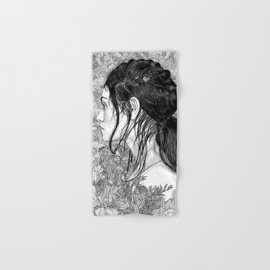Love is in Beauty and Chaos Hand & Bath Towel