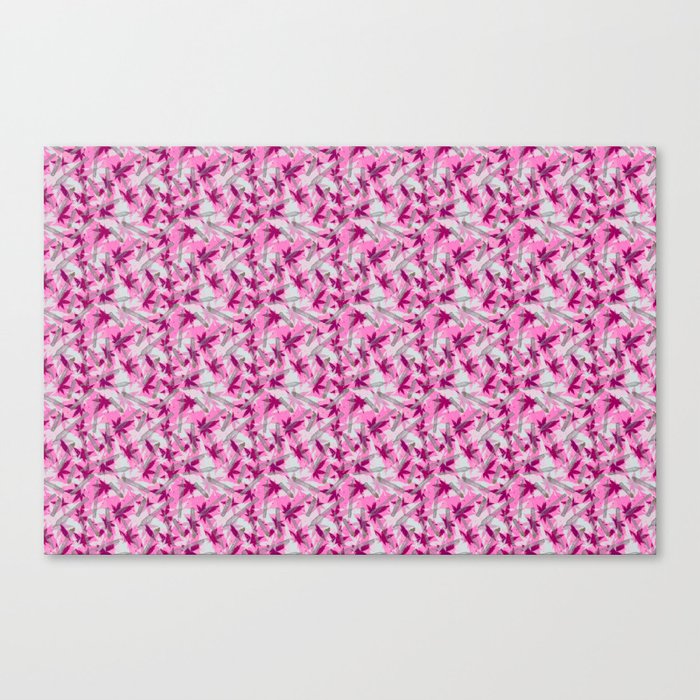 Pink Puffs Canvas Print