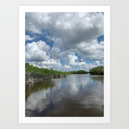 Everglade Sky Art Print