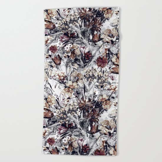 Winter Garden Beach Towel