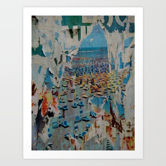 Summer 70's Art Print