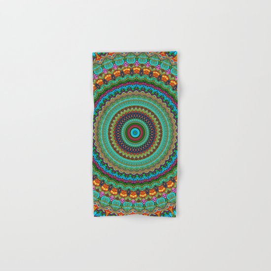 bohemian rhapsody Mandala Hand & Bath Towel