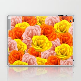 Roses Pastels Floral Collage Laptop & iPad Skin