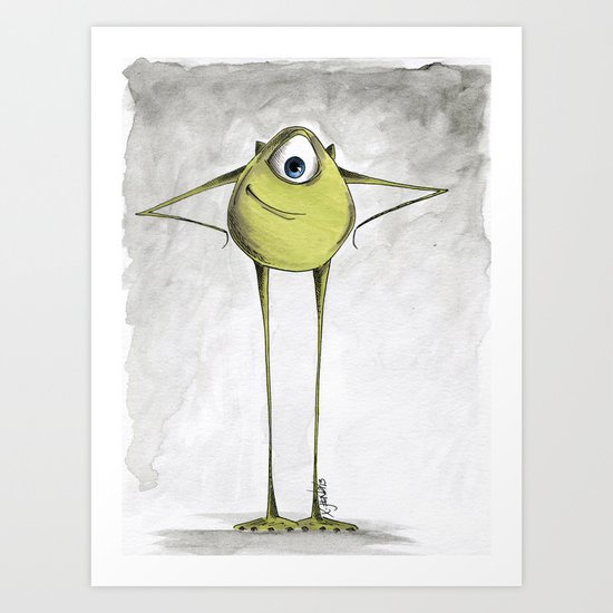 Monsters Art Print