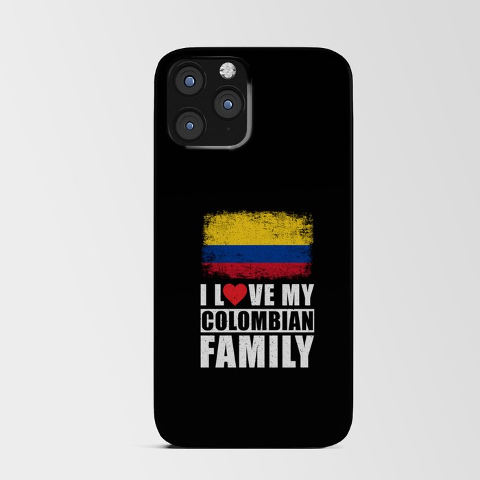 Colombian Family iPhone Card Case