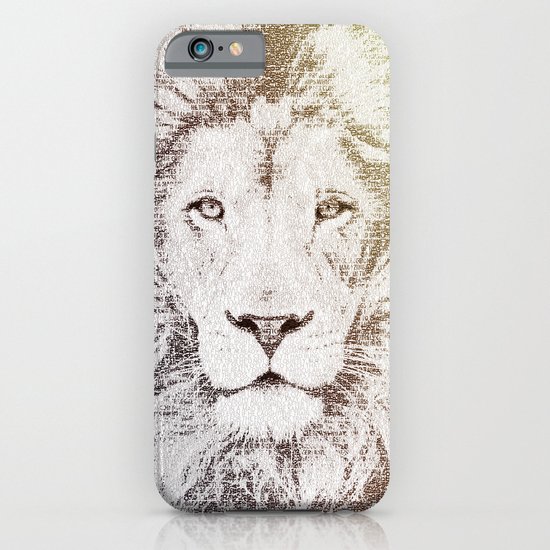 The Intellectual Lion iPhone & iPod Case