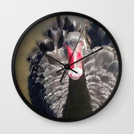 Black swan Wall Clock
