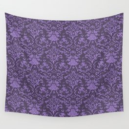 Purple Victorian Gothic Wall Tapestry