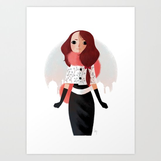 Eliza Art Print