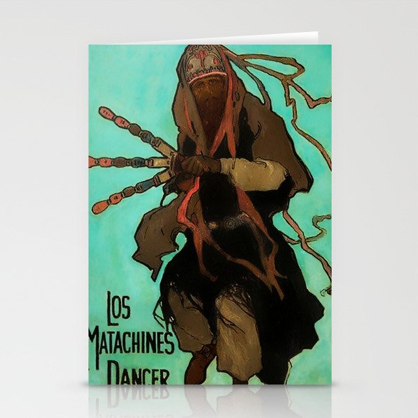  “Los Matachines” Western Art by Gerald Cassidy Stationery Cards