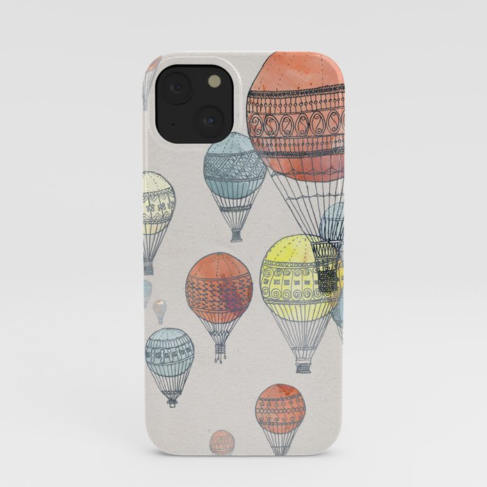 Voyages Hot Air Balloons iPhone Case