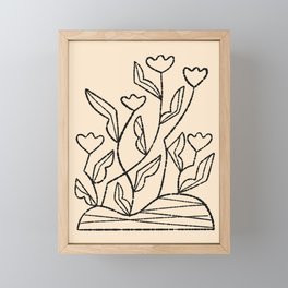 Five Tulips Framed Mini Art Print