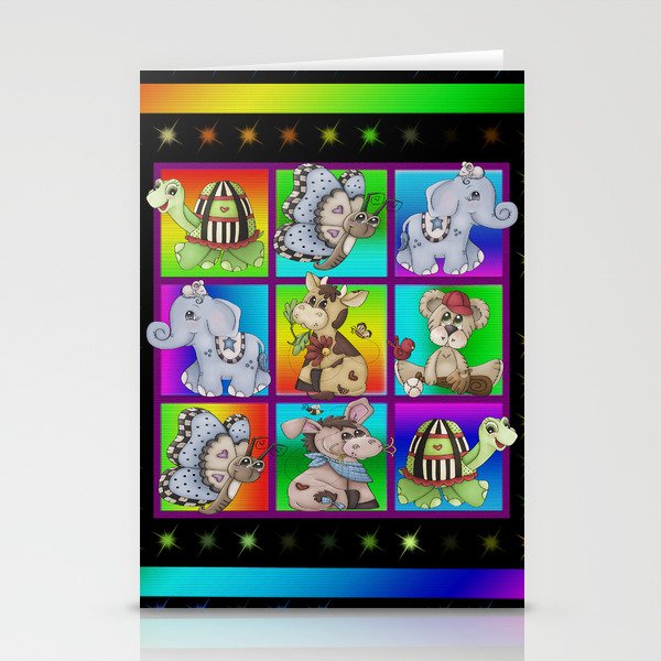 The Animal All Stars Stationery Cards