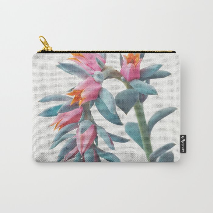 Succulent Cluster Carry-All Pouch