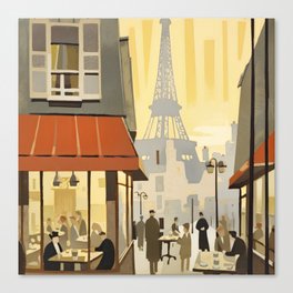 UtopiArt Design - Paris Canvas Print