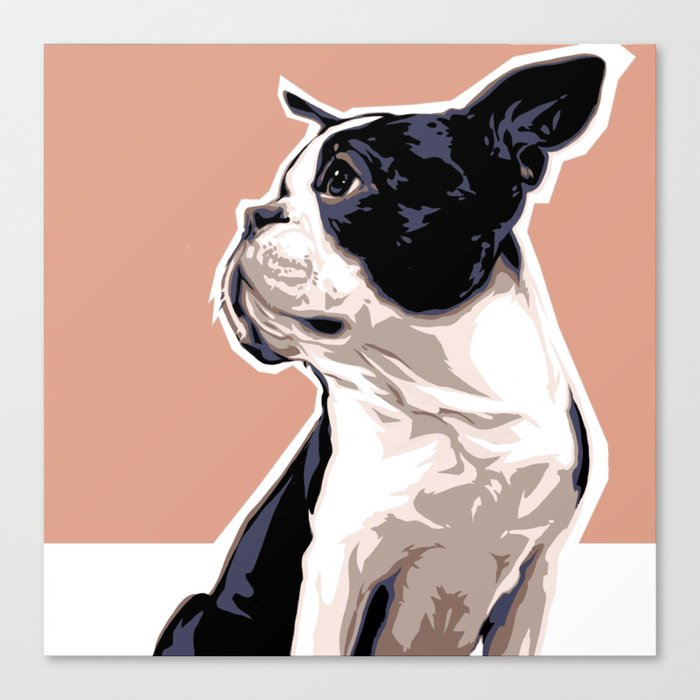 Daily dogs: a gift Canvas Print