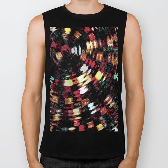 Dots in Space Biker Tank