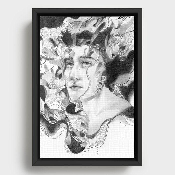 Fully Out of Your Mind Framed Canvas