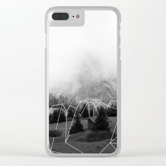 Crystal Hut I Clear iPhone Case