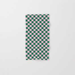 Checkered (Sage Cream) Hand & Bath Towel by Summer Sun Home Art