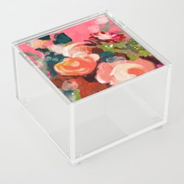 bloom it, abstract art Acrylic Box