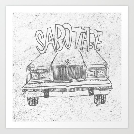 BEASTIE BOYS Y'ALL Art Print