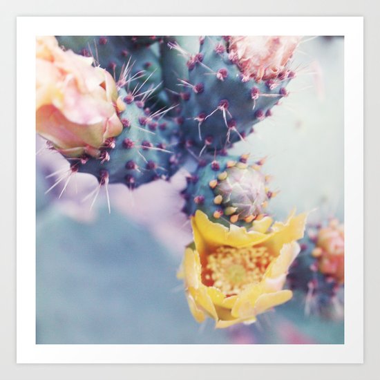 Cactus Royal Art Print