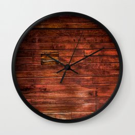 Wood texture Wall Clock