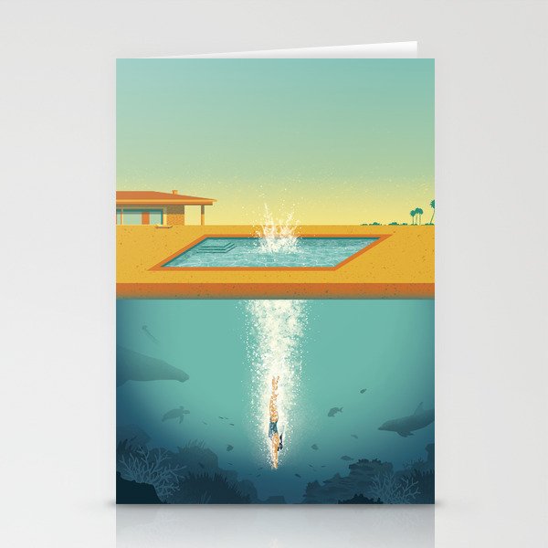 Beneath the Surface Stationery Cards