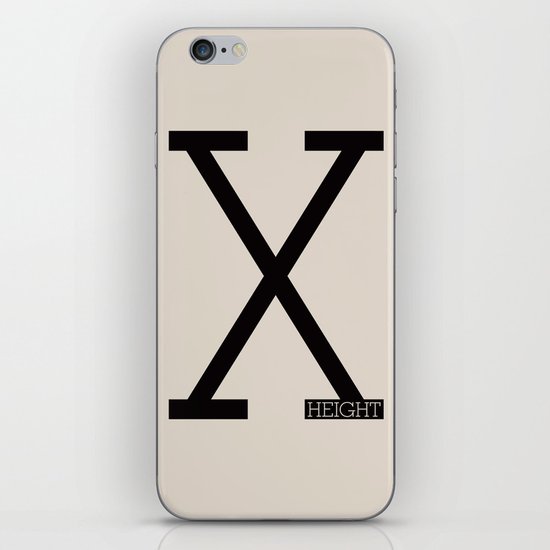 X-Height iPhone & iPod Skin